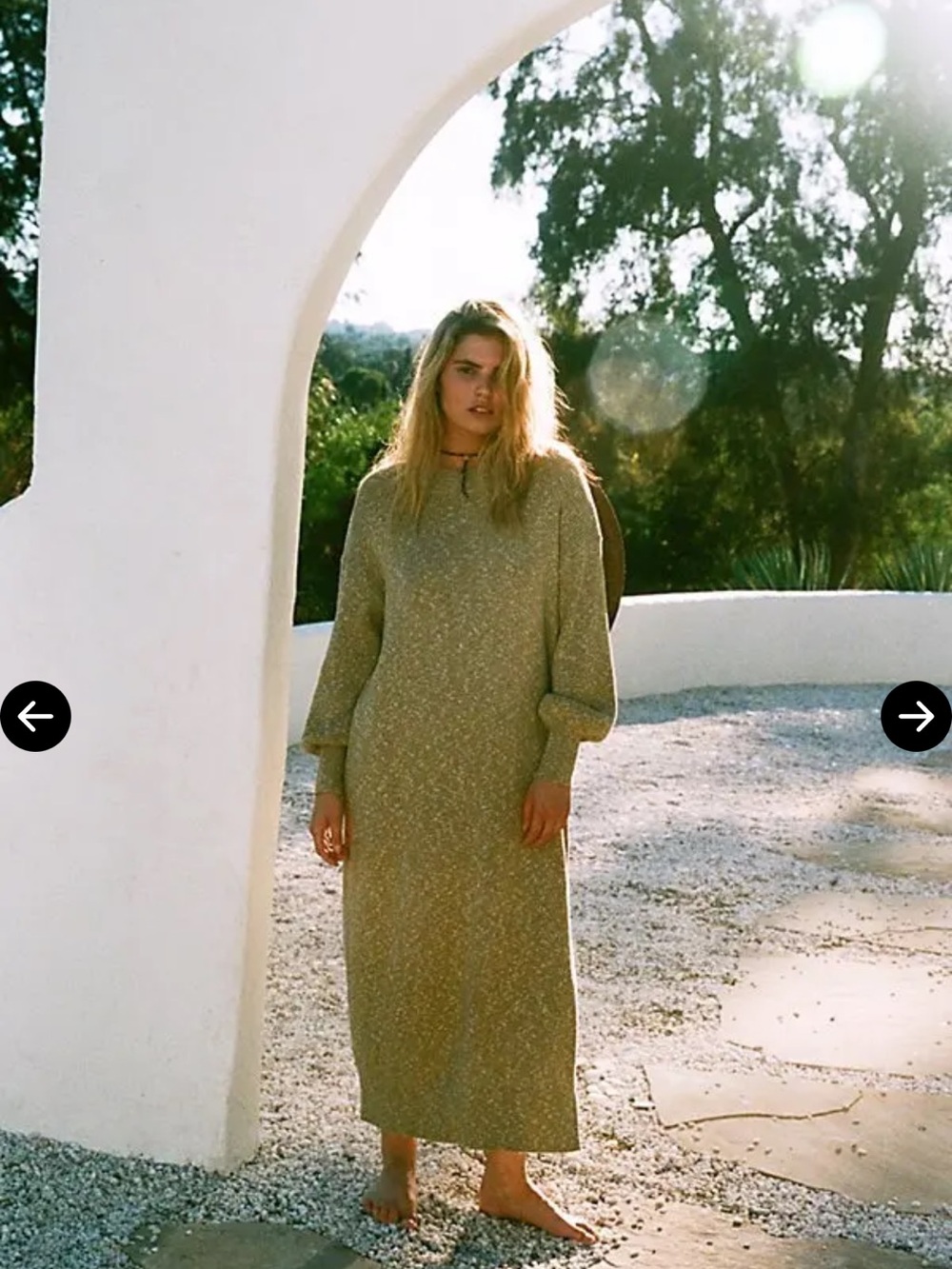 Free People Hatteras Sweater Midi Dress